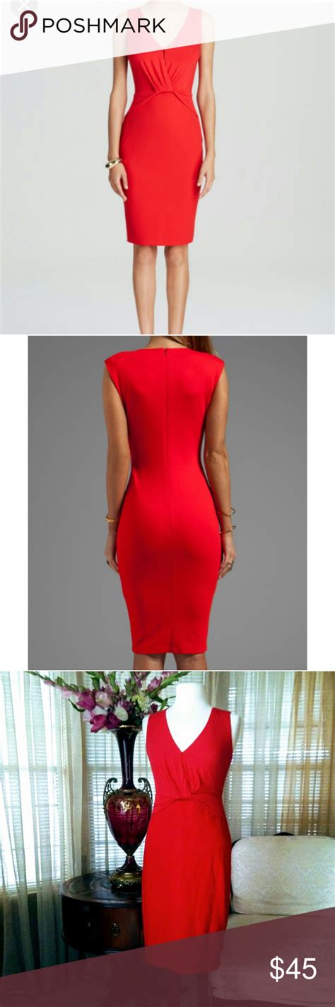 Bailey 44 Red Bodycon Dress Red Bodycon Dress Clothes Design Bodycon Dress