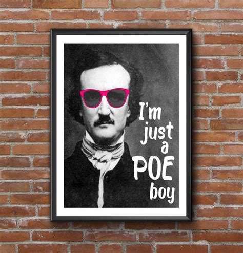 Funny Classroom Print Edgar Allen Poe Poster Instant Etsy Edgar Allen Poe Funny Classroom