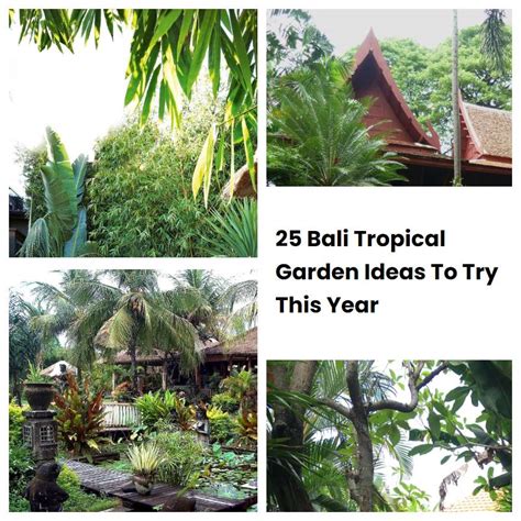25 Bali Tropical Garden Ideas To Try This Year Sharonsable