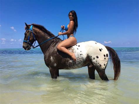 Dolly Castro Dolly Castro Grand Cayman Island Woman Riding Horse