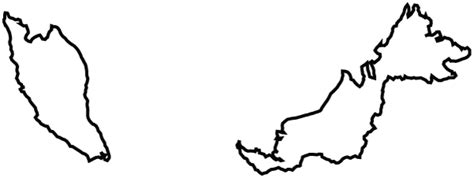 Flag of malaysia in black and white. Malaysia map. Terrain, area and outline maps of Malaysia ...