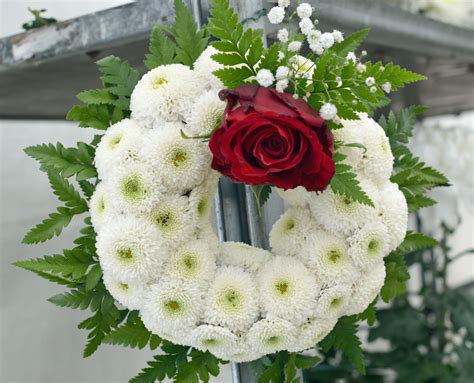 Red flowers should be avoided at. Proper Etiquette for Sending Funeral Flowers