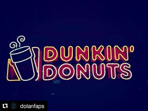 Dunkin Donuts Neon Signs Neon Dunkin Donuts