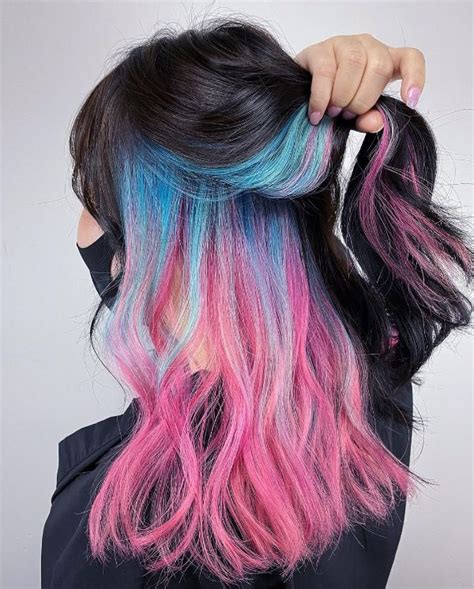 30 Trendiest Blue And Pink Hair Ideas For 2024 Nailspiration