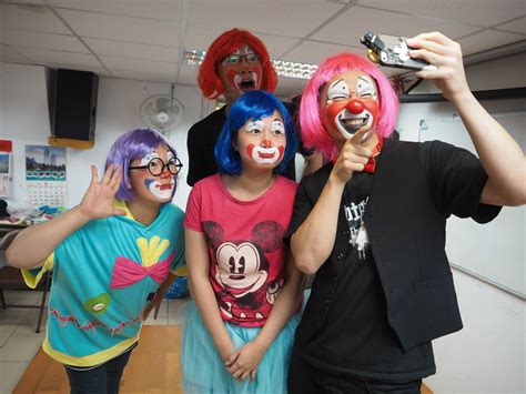 clowns makeup from 江雅雨 facebook asian clowns photograph