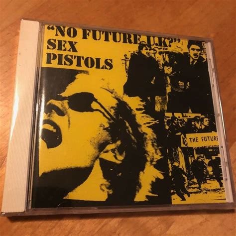 Sex Pistols No Future Uk Cd Receiver Records Limited Import Brand