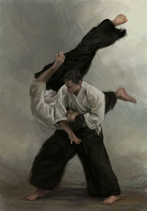 Speedpainting 051910 Aikido Martial Arts Martial Arts Techniques