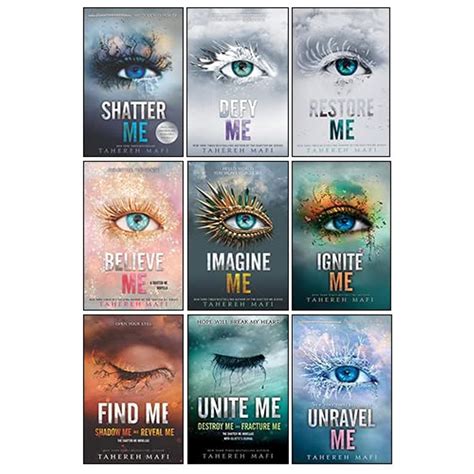 Shatter Me Series Collection 9 Books Set By Tahereh Mafi Unite Me Believe Me