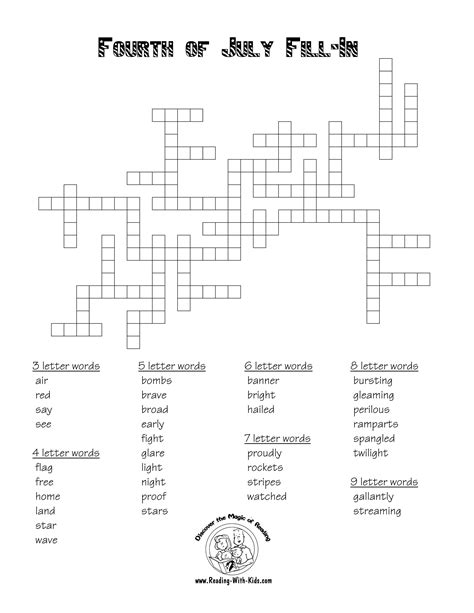 Printable Fill In Word Puzzles Printable Word Searches