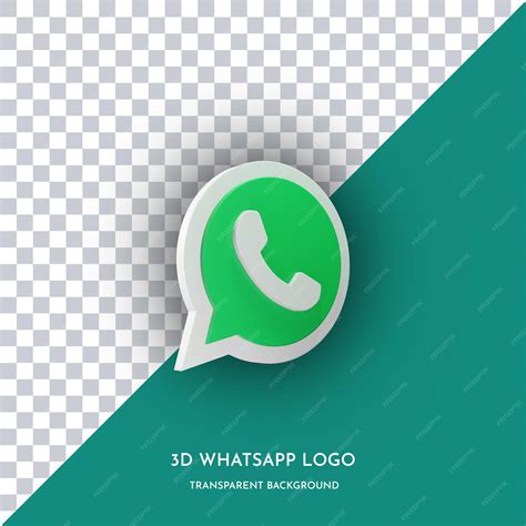 Premium Psd Whatsapp 3d Style Icon