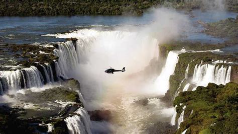 helicopter ride over the iguazu falls admission ticket getyourguide