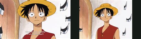 One Piece on Netflix is "widescreen" -- which means the scenes are