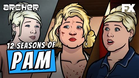The Evolution Of Pam Poovey Archer Fxx Youtube