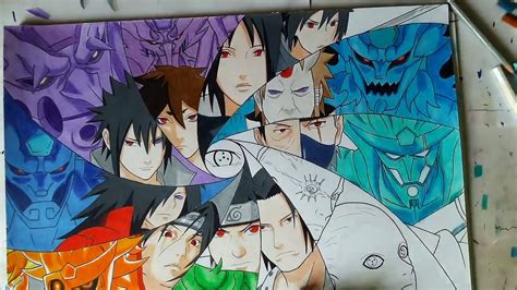 How To Draw Sasuke Susanoo Step By Step Learn How To