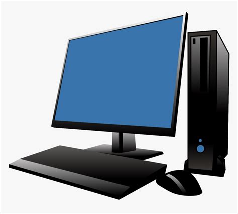 Blank Desktop Vector Vector Computer Logos Png Transparent Png