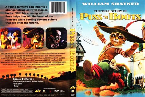 The True Story Of Pussn Boots Movie Dvd Scanned Covers The True