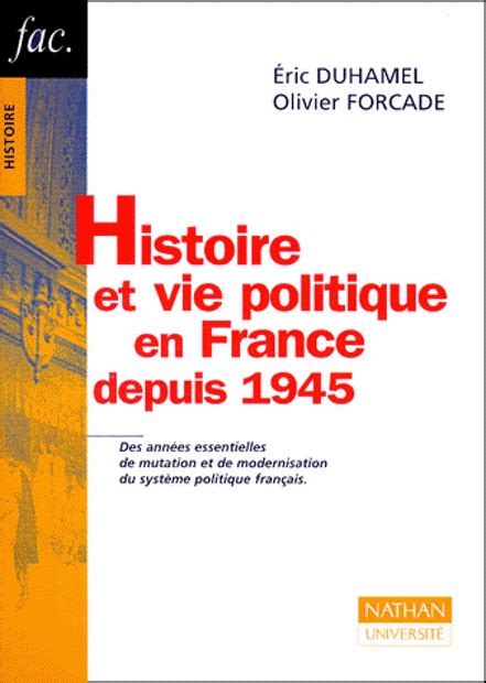 La Boîte à Lire Histoire Et Vie Politique En France Depuis 1945