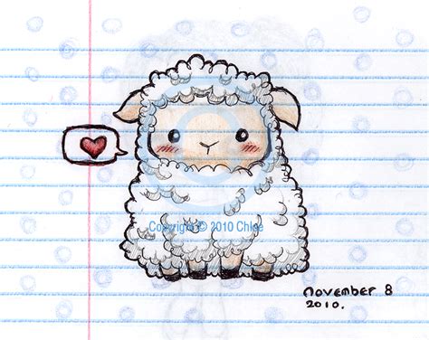 Cute Sheep Drawing At Getdrawings Free Download