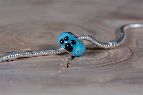 The loss of his pet is certainly a heartbreaking test. Pet Cremation Ashes Glass Bead.Dog Cat Animal Paw Print ...