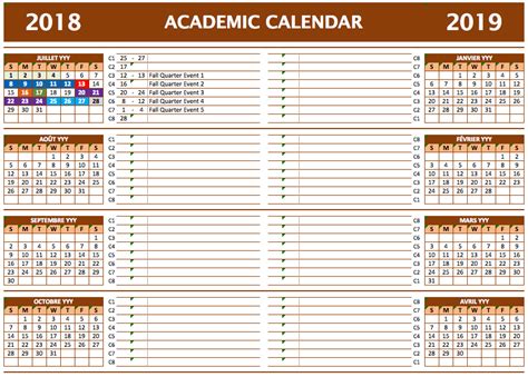Lucom Academic Calendar Customize And Print
