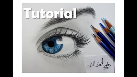 Cómo Dibujar Un Ojo Azul How To Draw A Blue Eye Youtube