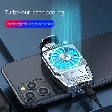 Mobile Phone Radiator Cooler Gaming Phone Cooler Adjustable Portable
