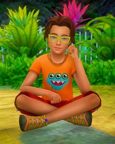 Sitting On The Ground Poses For Children At Katverse Sims 4 Updates