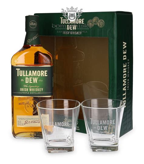 Tullamore Dew Irish Whiskey 2 Szklanki 40 07l Dom Whisky