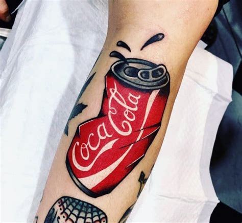 60 Coca Cola Tattoo Ideas For Men 2023 Inspiration Guide
