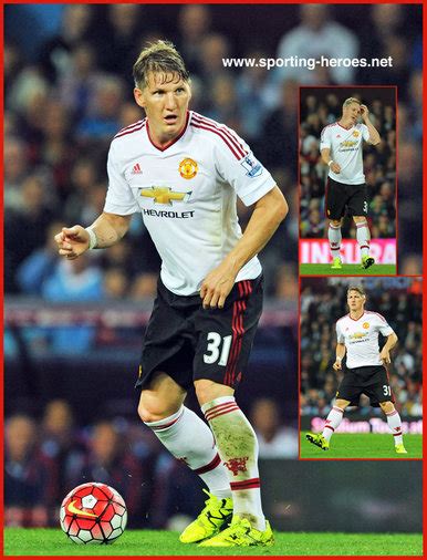 Bastian Schweinsteiger Premiership Appearances Manchester United Fc