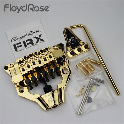 Frx Tremolo System Floyd Rose Bridge Frtx03000 Gold In Guitar Parts