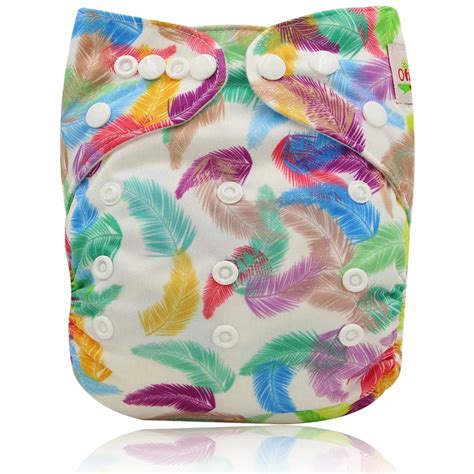 Baby Cloth Diaper Cover Bamboo Velour Fitted Diaper Washable Brand Baby
