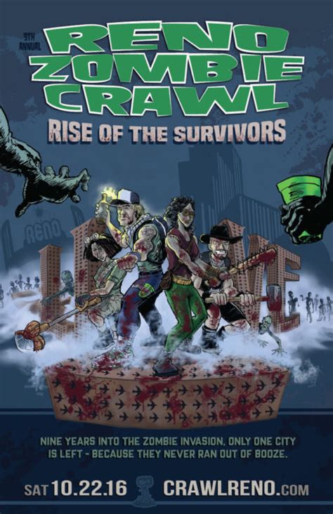 The 2016 Reno Zombie Crawl Poster Is Here ‹ Crawl Reno
