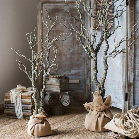 Artificial Withered Tree In 2021 Tree Branch Decor Christmas Decor