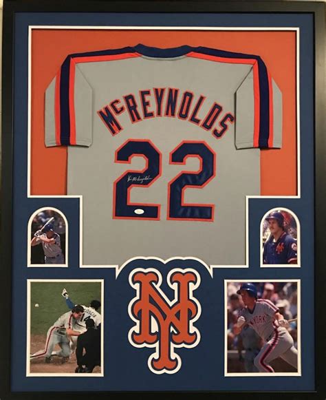 Kevin Mcreynolds Autographed Signed Framed New York Mets Etsy