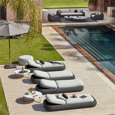 Designer Contemporary Luxury Outdoor Garden 3 Seater Sofa Luxury Garden