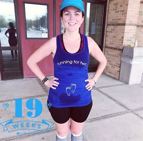 Running For Two Racerback Tank Top Maternity Workout Tops Running