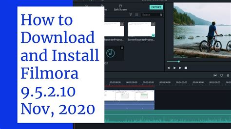 How To Install Filmora 95210 Updated November 2020 News Ultra