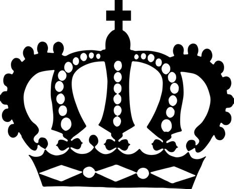 Clipart Royal Crown Silhouette