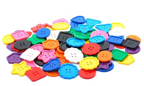 Large Buttons Counters Pack Of 90 Counting Pieces Wordunited