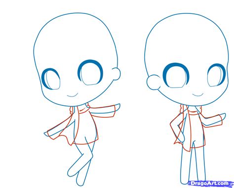 How To Draw Anime Chibi Body How To Draw A Chibi