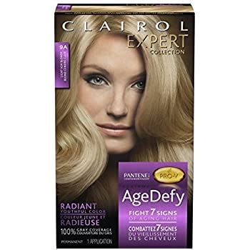 Amazon Com Clairol Age Defy Expert Collection 9A Light Ash Blonde
