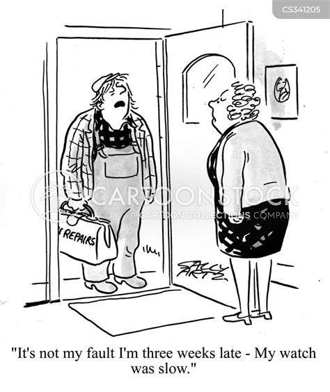 Running Late Cartoons And Comics Funny Pictures From Cartoonstock