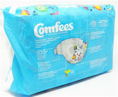 Comfees Diapers Size 7 Disposable Baby Diapers 20 Count Economy Pack
