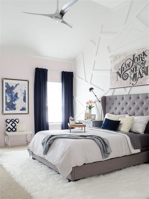 Modern Glam Bedroom Polished Habitat