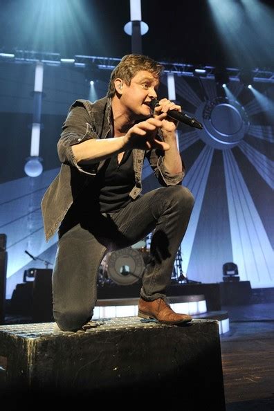 Tom Chaplin And His Band Keane Perform Live In Concert At Brixton