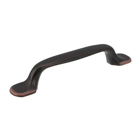 Limited time sale easy return. Richelieu Hardware Traditional 3-25/32 in. (96 mm) Brushed Oil-Rubbed Bronze Cabinet Pull ...