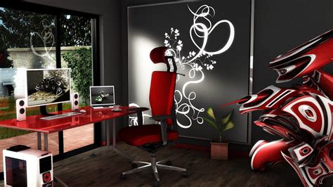 Cool Office 3d Design Mystery Wallpaper