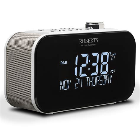Pictek projection alarm clock, 15 fm radio alarm clock, 5'' large curved led display, 6 dimmer, dual alarm with 4 alarm sounds, digital clock for bedrooms ceiling, usb phone charger, snooze. Best alarm clocks - the top wake-up lights, buzzers and radios