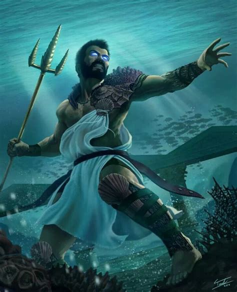 Poseidon Mitologia Grega E Romana Arte De Mitologia Grega Mitologia